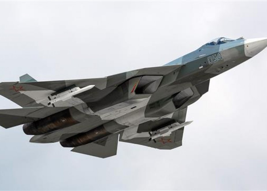 Russian Sukhoi Su-57 fifth-generation fighter jet.jpg
