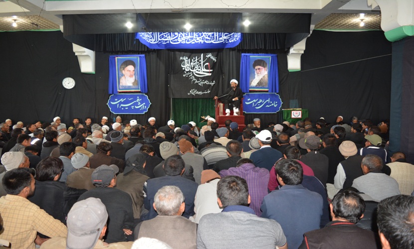کرگل کشمیر میں شہادت امام علی (ع) کی مناسبت پر مجلس عزاء کا اہتمام