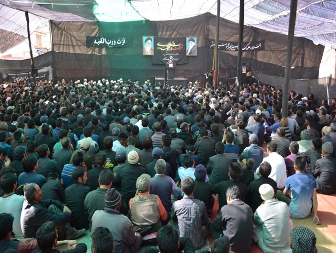 کرگل کشمیر میں شہادت امام علی (ع) کی مناسبت پر مجلس عزاء کا اہتمام