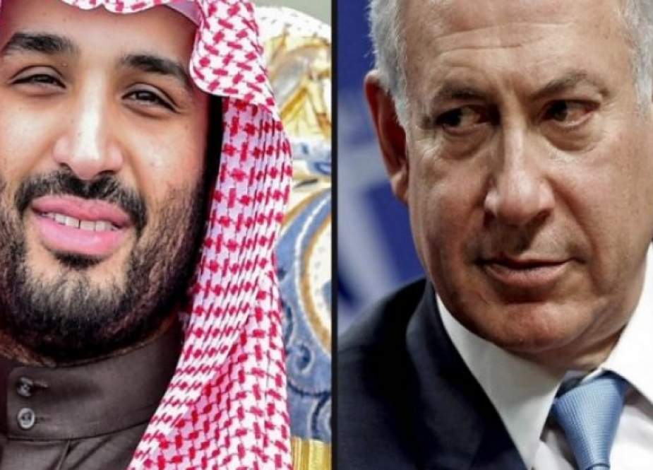 اعلام الاحتلال:نتنياهو اجتمع سراً بولي العهد السعودي في الأردن