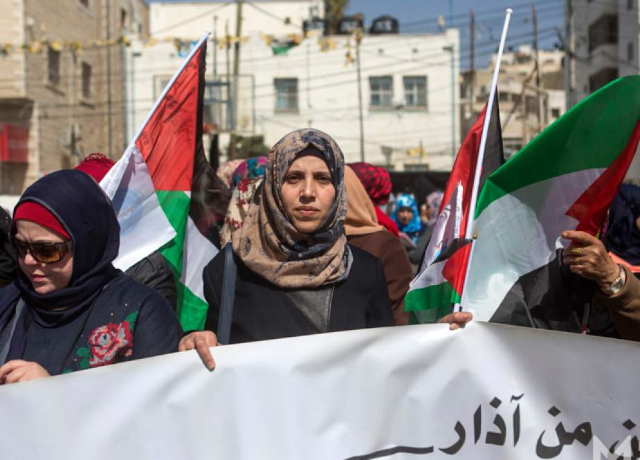 Fələstinli qadınlar da İsrail rejiminə qarşı “marş” keçirəcək