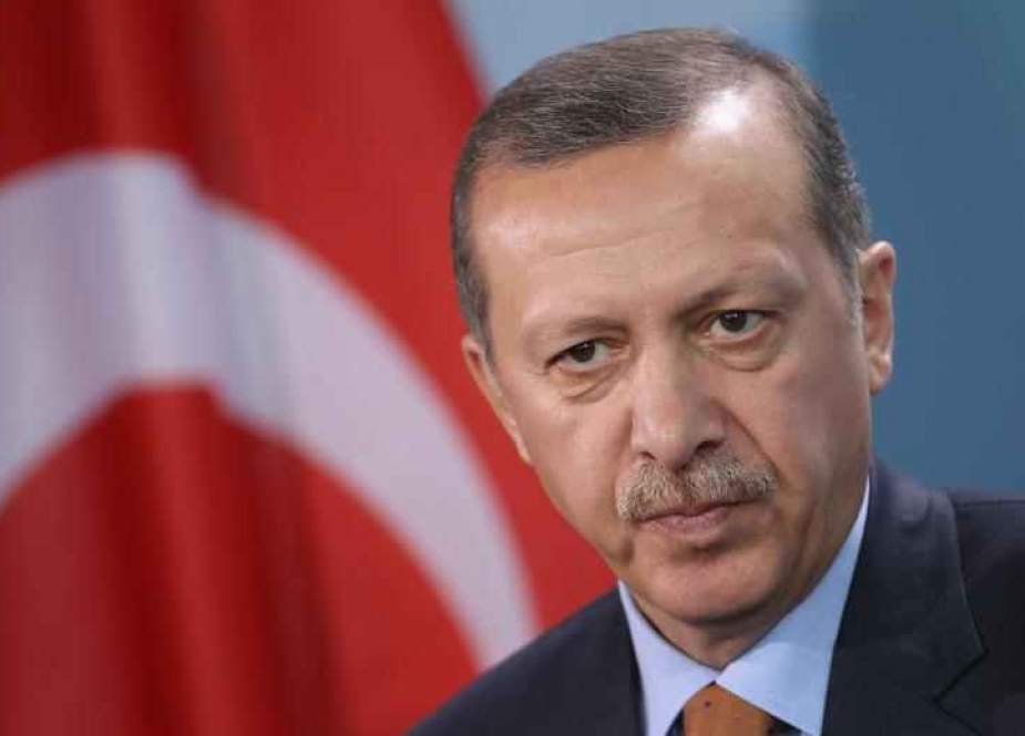 الرئيس التركي رجب طيب أردوغان يؤدي اليمين الدستورية