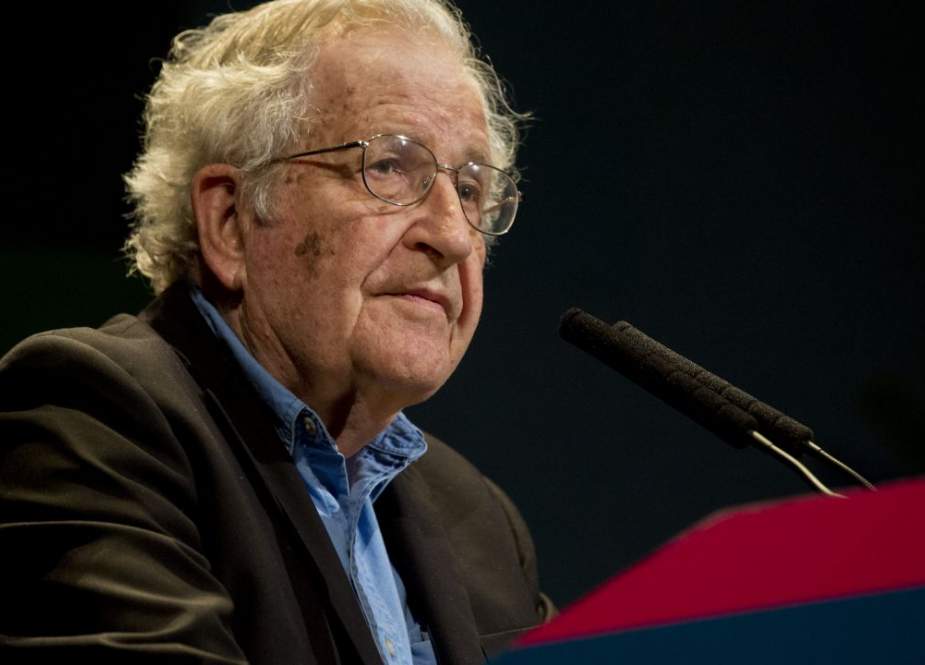 American political activist Noam Chomsky accuse Israel of interfering in US elections. (file photo)