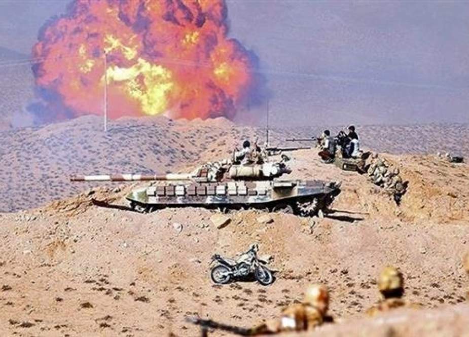 Iranian Army’s ground forces taking part in a military maneuver.jpg