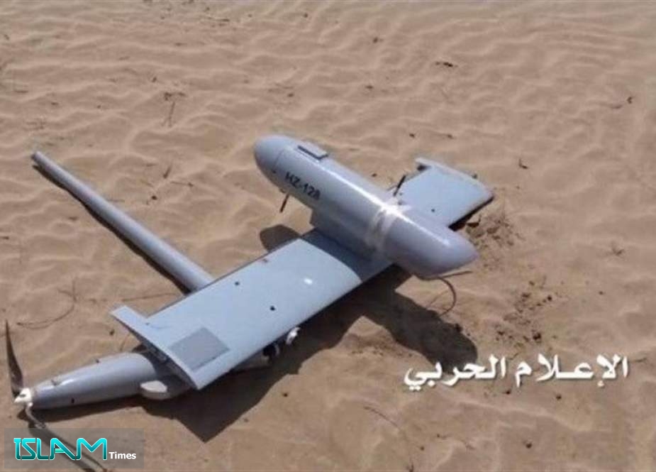 الجيش اليمني يسقط طائرة تجسس للعدوان السعودي