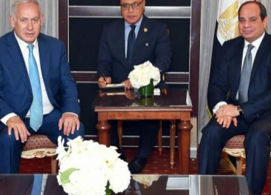 Israeli Prime Minister Benjamin Netanyahu and Egyptian President Abdel Fattah al-Sisi met in New York.jpg