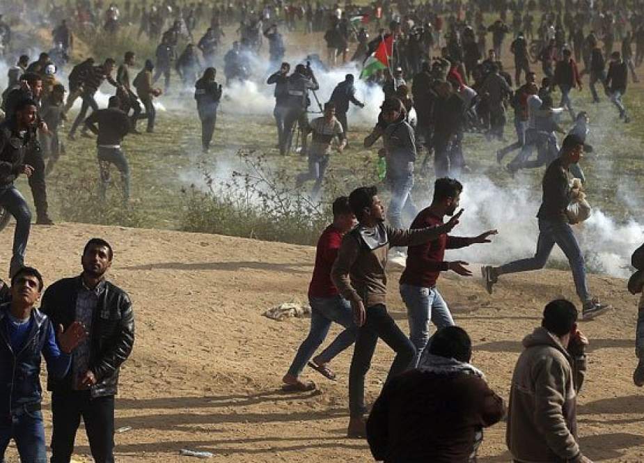 اسرائیل فورسز کی وحشیانہ فائرنگ کے نتیجے میں 6 فلسطینی شہید اور درجنوں زخمی