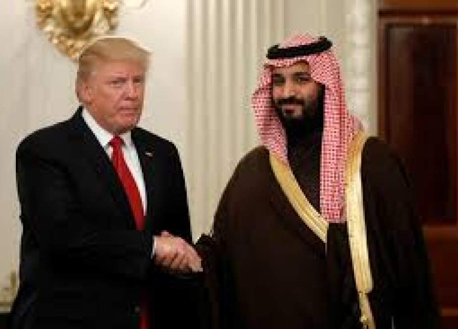 US President Donald Trump - Saudi Crown Prince Mohammad bin Salman