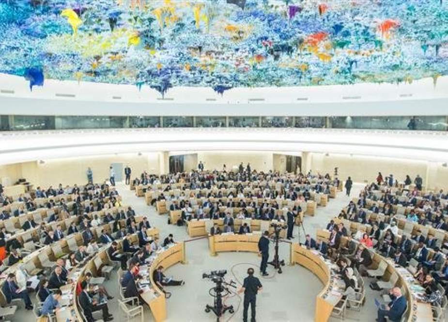 A file photo of the United Nations (UN) Human Rights Council special session (UN photo)