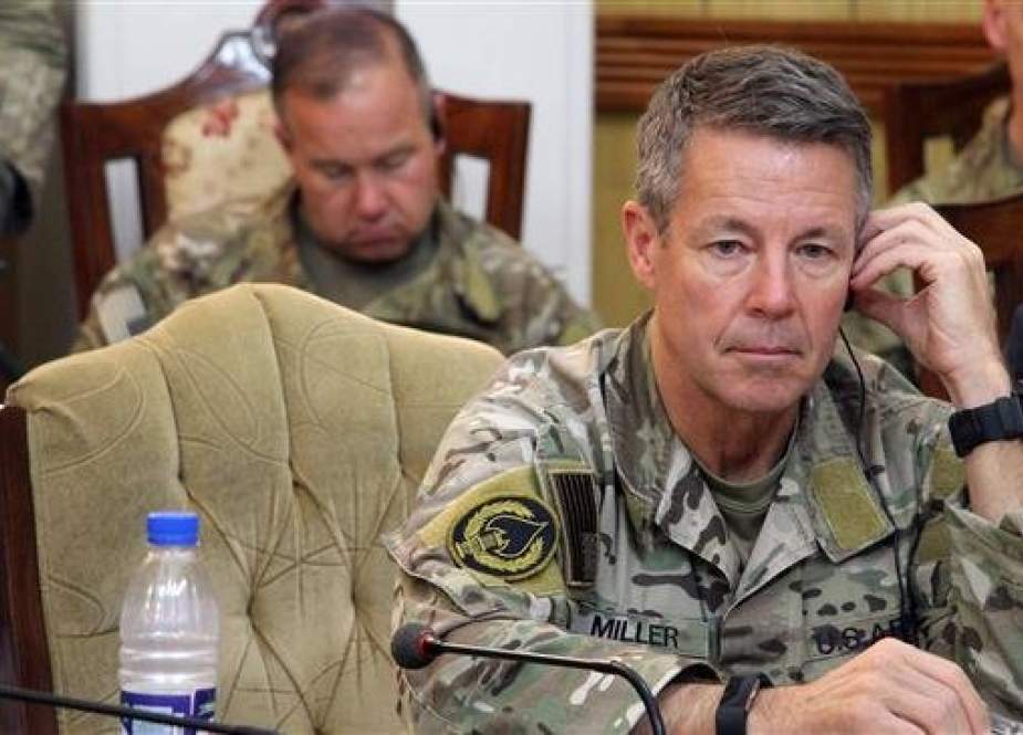 General Austin Scott Miller, the top US commander in Afghanistan