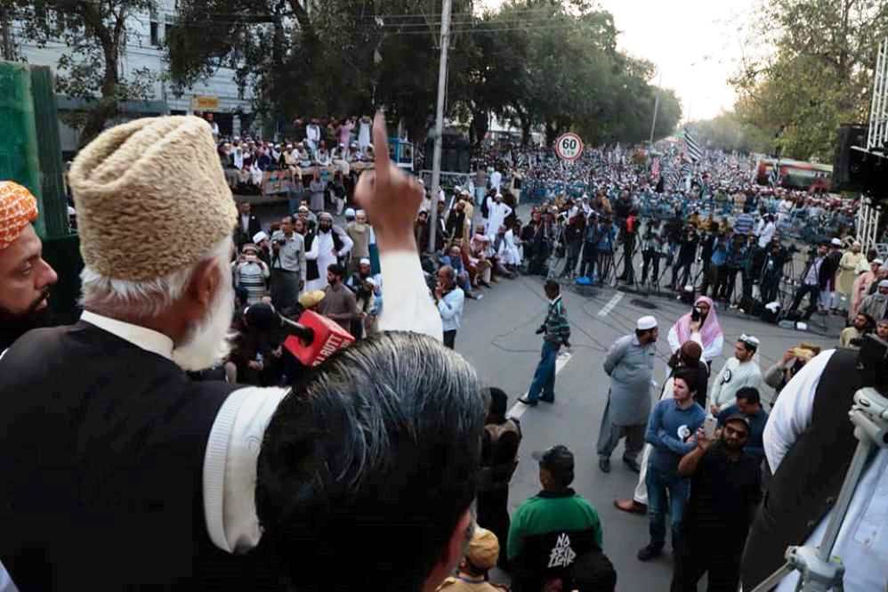 لاہور، مال روڈ پر تحفظ ناموس رسالت ملین مارچ کے مناظر