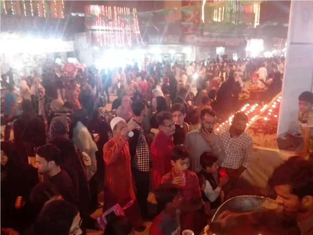 جشن عید میلادالنبی (ص)، ایم ڈبلیو ایم کراچی کے تحت استقبالیہ کیمپ اور سبیلوں کا اہتمام