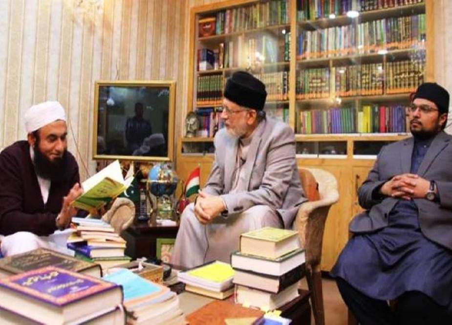 ڈاکٹر طاہرالقادری سے مولانا طارق جمیل کی ملاقات، اتحاد امت کیلئے کوششیں تیز کرنے پر اتفاق