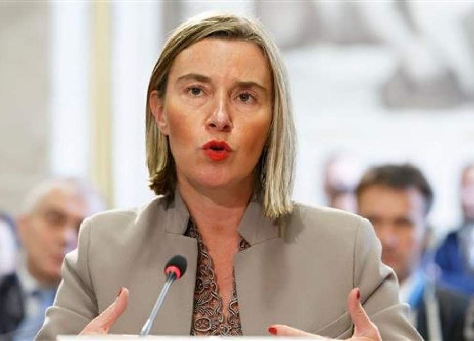 The High Representative of the European Union for Foreign Affairs and Security Policy, Federica Mogherini