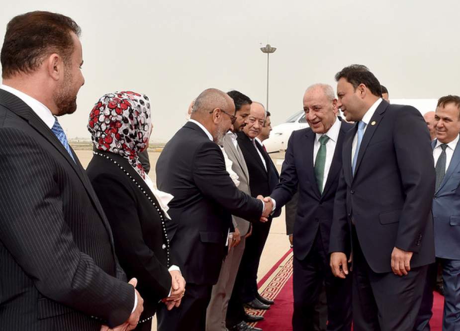 Nabih Berri -Lebanese Parliament Speaker arrived Sunday in Baghdad.jpg