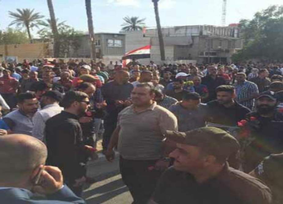 اعتراضات گسترده علیه دولت بحرین در عراق