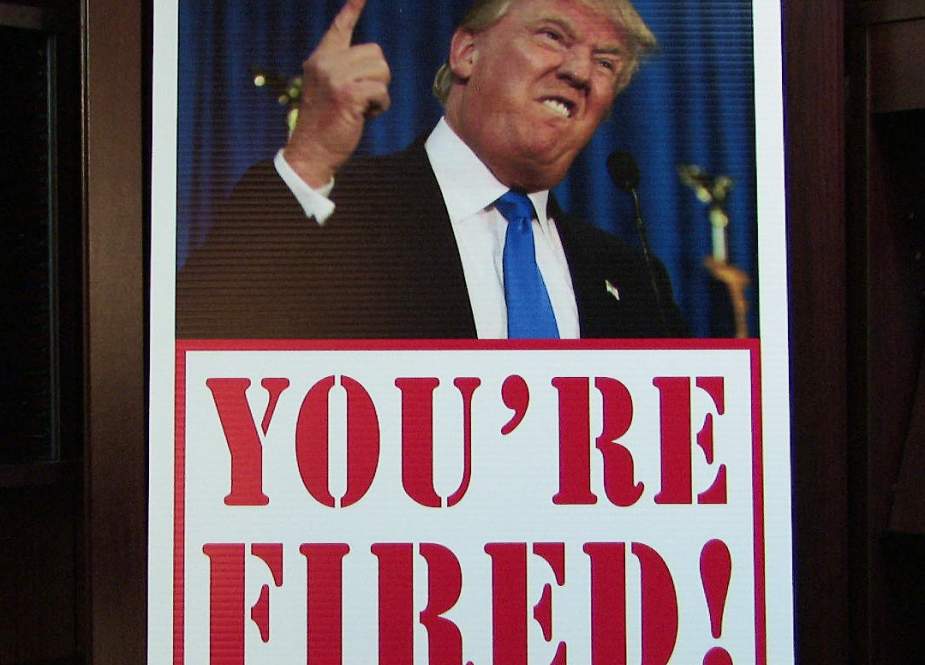 America, You Are Fired! - Islam Times