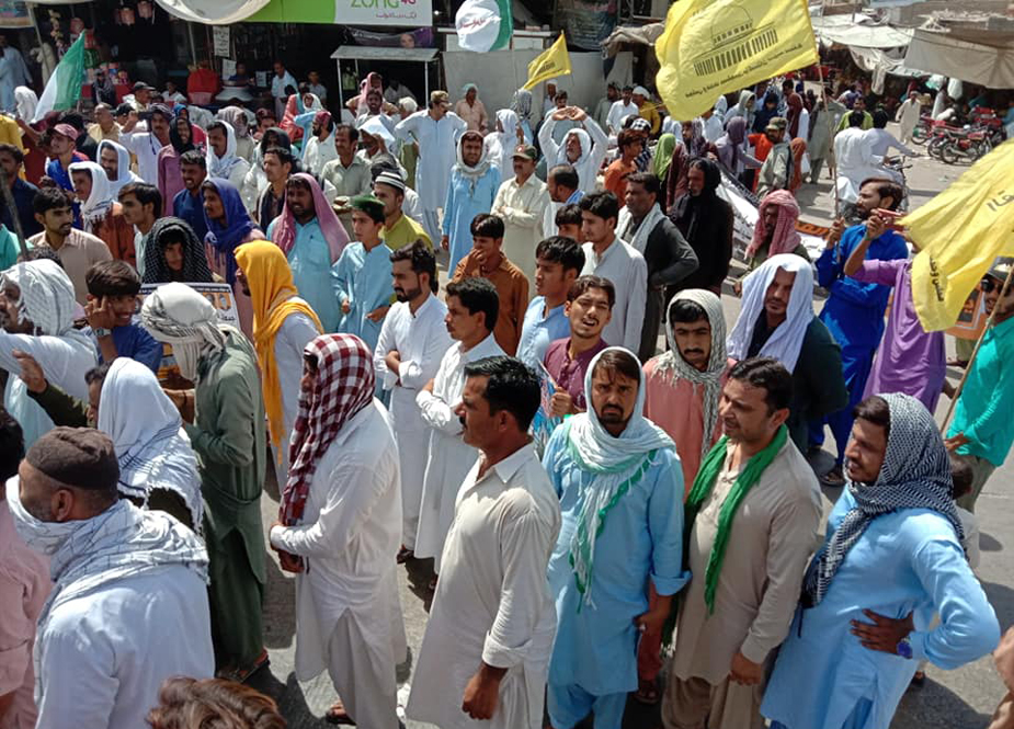 اصغریہ علم و عمل تحریک کے زیر اہتمام سندھ بھر میں عالمی یوم القدس پر احتجاجی ریلیاں