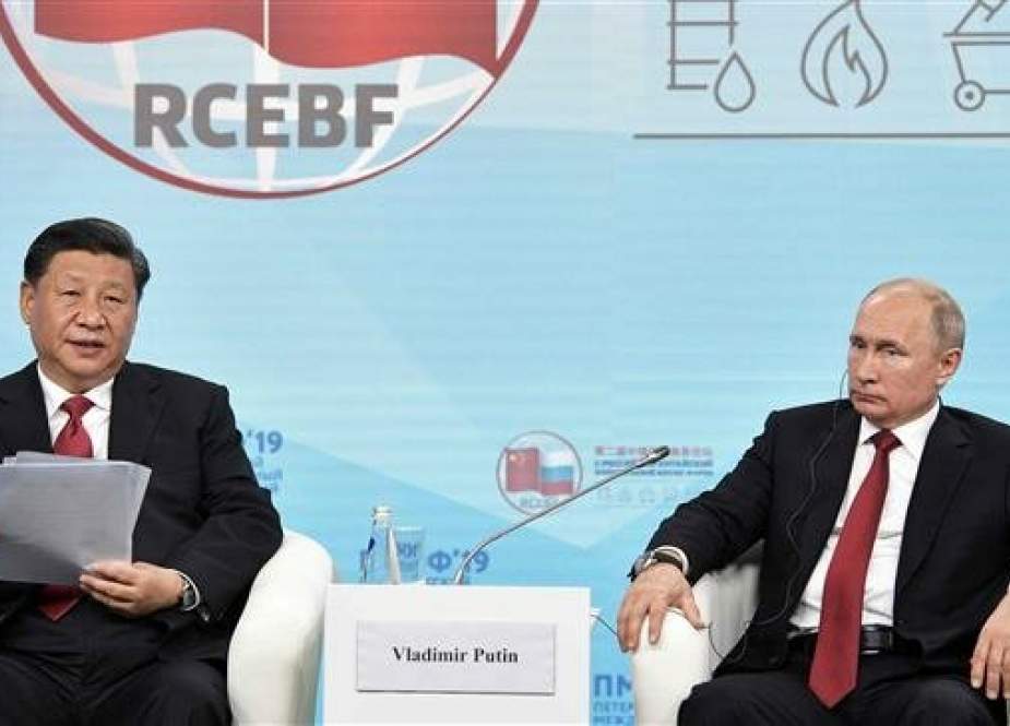 Russian President Vladimir Putin and his Chinese counterpart, Xi Jinping.jpg