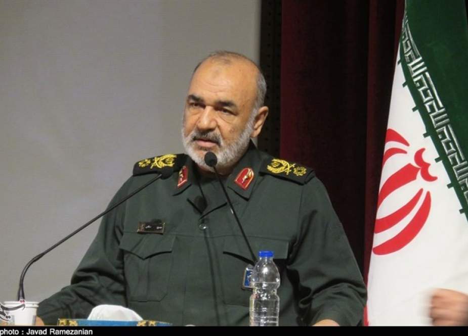 Major General Hossein Salami, the chief commander of Iran