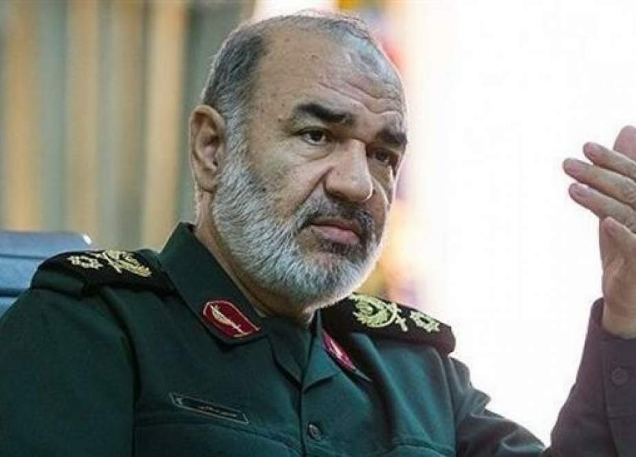 Major General Hossein Salami, the chief commander of Iran