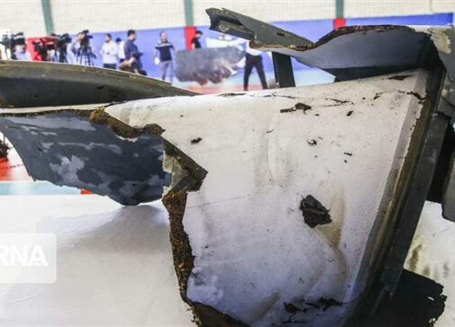 Wreckage of a US spy drone shot down by the IRGC.jpg