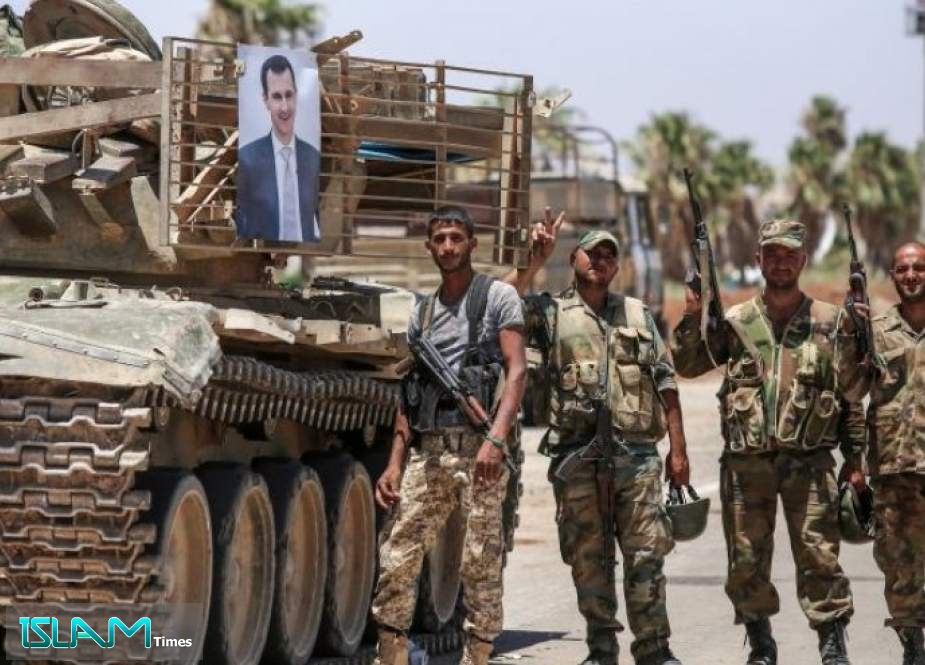نيران الجيش السوري تمطر سماء الارهابيين بريفي حماة وإدلب