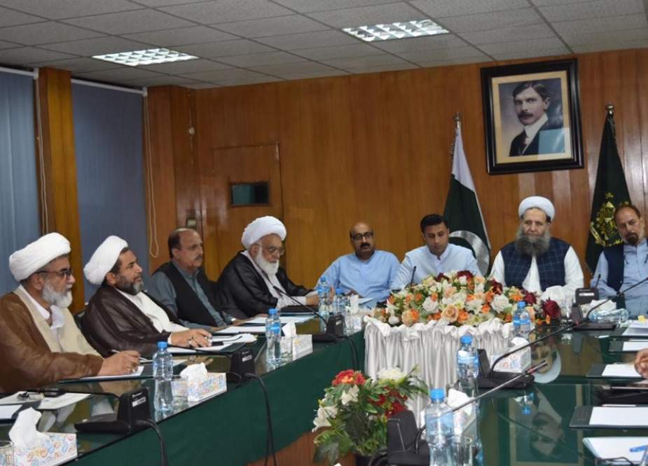 حج کی طرز پر زیارات مقامات مقدسہ کی پالیسی پر مشاورت کیلئے وفاقی وزراء کا شیعہ علماء سے تبادلہ خیال