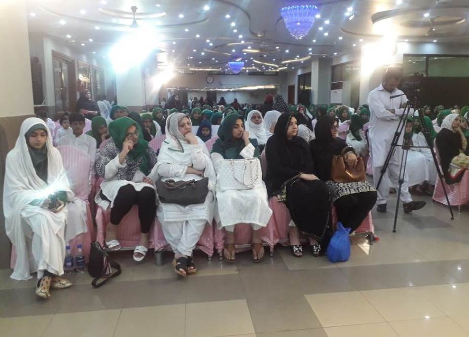 قومی مرکز لاہور میں ایم ڈبلیو ایم شعبہ خواتین کی تقریب تقسیم انعامات