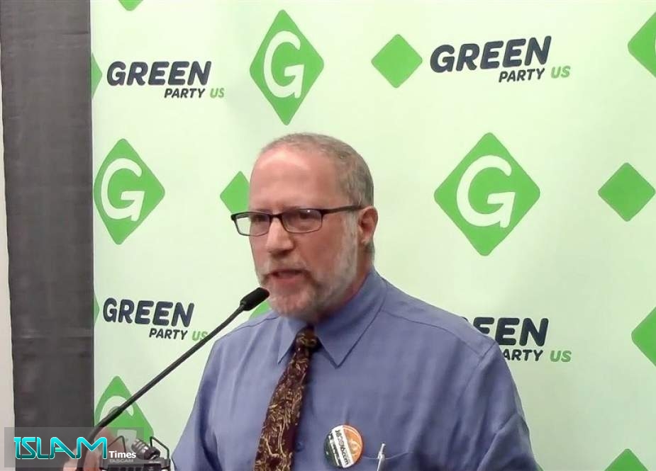 Myles Hoenig, who ran for the US Congress in 2016 as a Green Party candidate