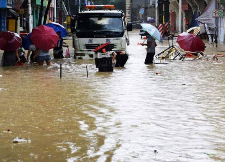 چین، سمندری طوفان کی تباہ کاریاں، 49 ہلاک