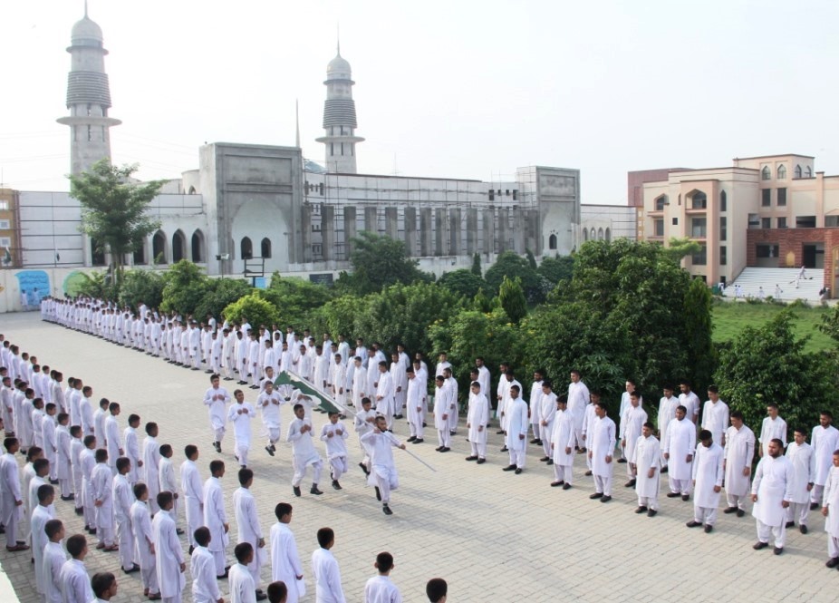 لاہور جامعہ عروۃ الوثقیٰ میں جشن آزادی کی مناسبت سے تقریب