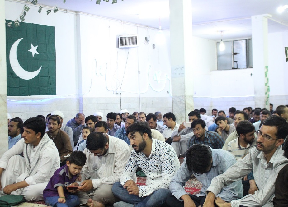جامعہ روحانیت بلتستان پاکستان کی جانب سے قم المقدسہ ایران میں 72 ویں جشن آزادی کی پروقار تقریب