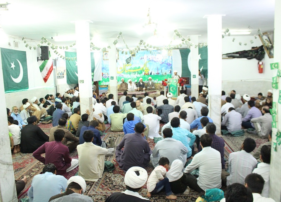 جامعہ روحانیت بلتستان پاکستان کی جانب سے قم المقدسہ ایران میں 72 ویں جشن آزادی کی پروقار تقریب