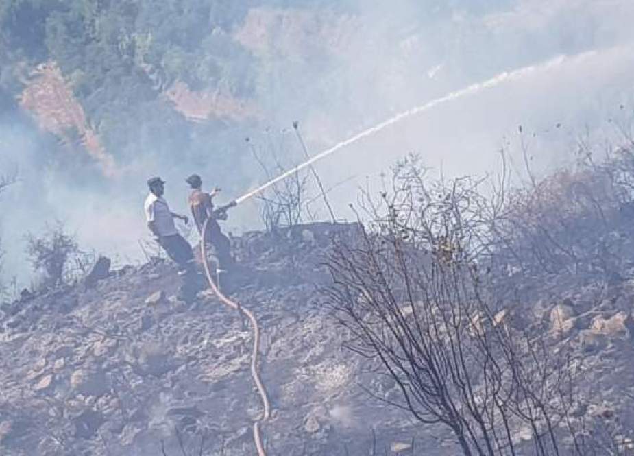 مهمات إنقاذ وإسعاف وإخماد حرائق في مناطق لبنانية