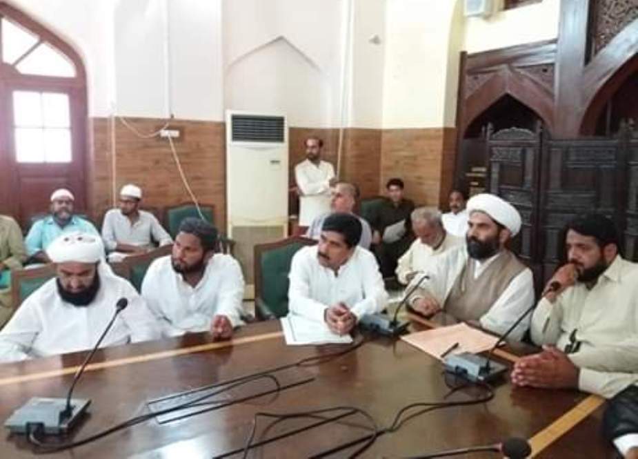 مجلس وحدت مسلمین پاکستان قیام امن کے سلسلے میں ریاستی اداروں کے شانہ بشانہ ہوگی، مولانا ڈومکی