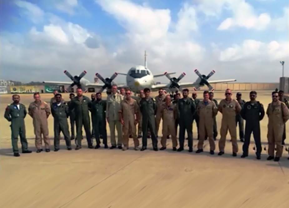 جرمن بحریہ کے P3C کے ایئر کرافٹ کا کراچی میں مہران نیول ایئر بیس کا دورہ