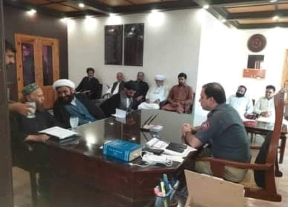 شیعہ علماء کونسل خیبر پختونخوا کے وفد کا دورہ ہری پور