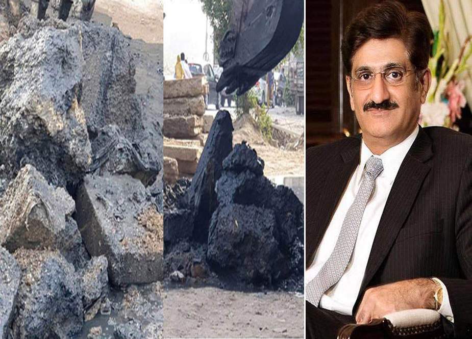 کراچی کے گٹروں میں پتھر ڈالنے والے گروہ کو پکڑنے کا حکم