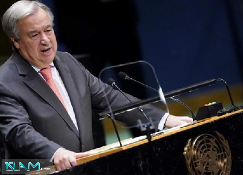 Antonio Guterres says he has been working to improve UN operations and cut costs [Carlo Allegri/Reuters]
