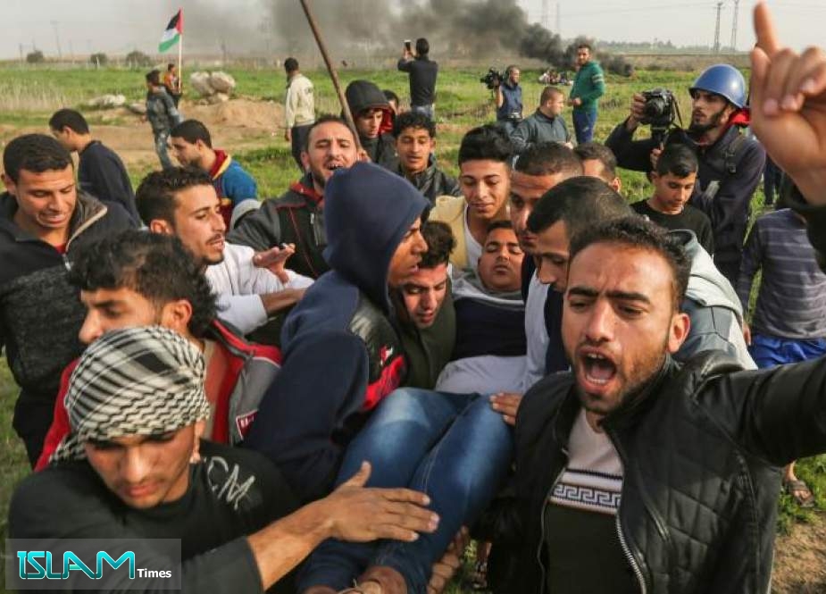 96 Gazans Injured While Protesting on Balfour Declaration Anniversary