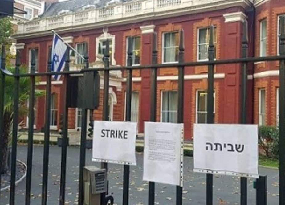 اسرائیل کے مختلف ممالک میں 100 سے زائد سفارت خانے بند