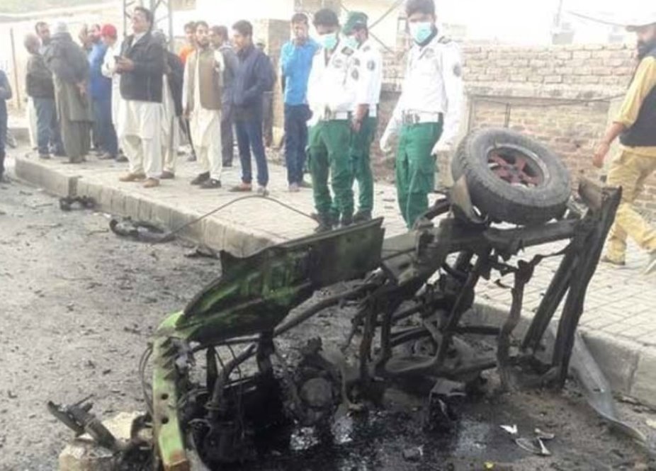 لاہور میں ملتان روڈ پر چوبرجی کے قریب رکشے میں دھماکہ