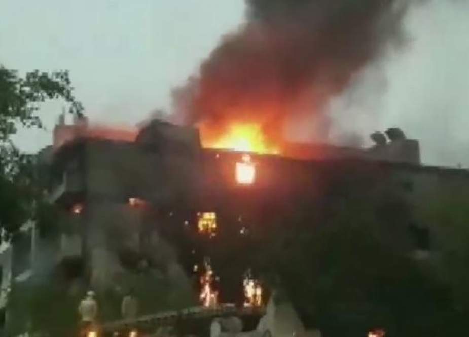 بھارت، فیکٹری میں آگ لگنے سے 43 افراد ہلاک