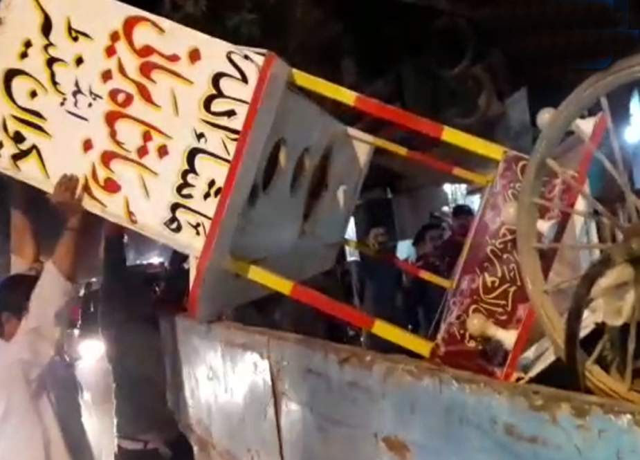 کراچی میں اینٹی انکروچمنٹ سیل کا تجاوزات کے خلاف نائٹ آپریشن