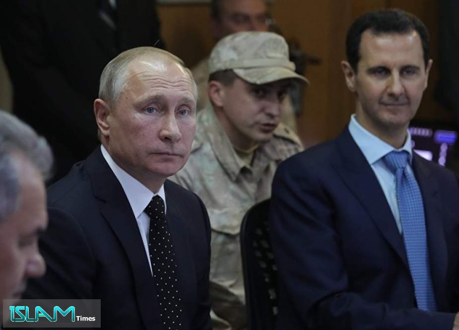 Russian President Vladimir Putin Meets Syrian President Bashar Al-Assad ...