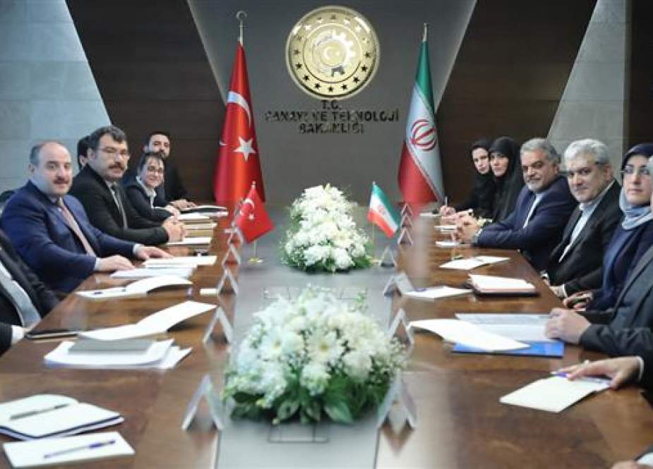 Iran’s Vice President Sorena Sattari and Turkey