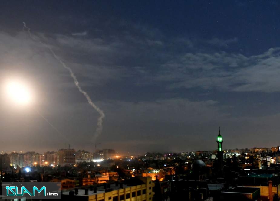 Syrian Air Defences Intercept Missiles Targeting Damascus