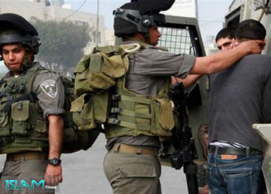 الاحتلال يعتقل 7 فلسطينيين من الضفة