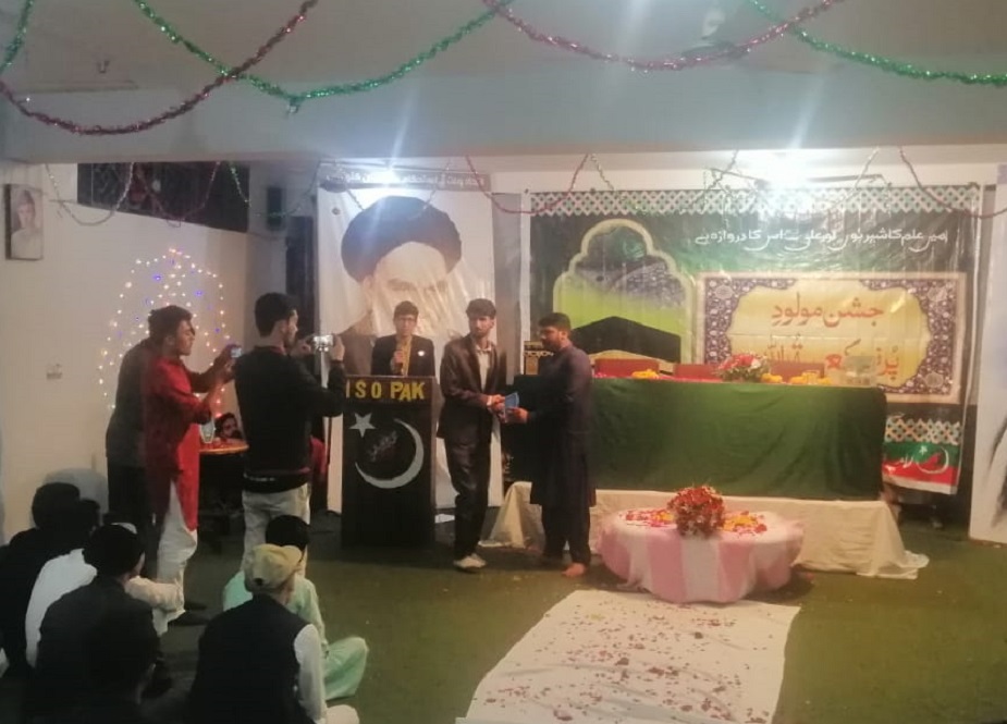 لاہور، آئی ایس او کے مرکزی دفتر میں جشن مولودؑ کعبہ کی تصاویر